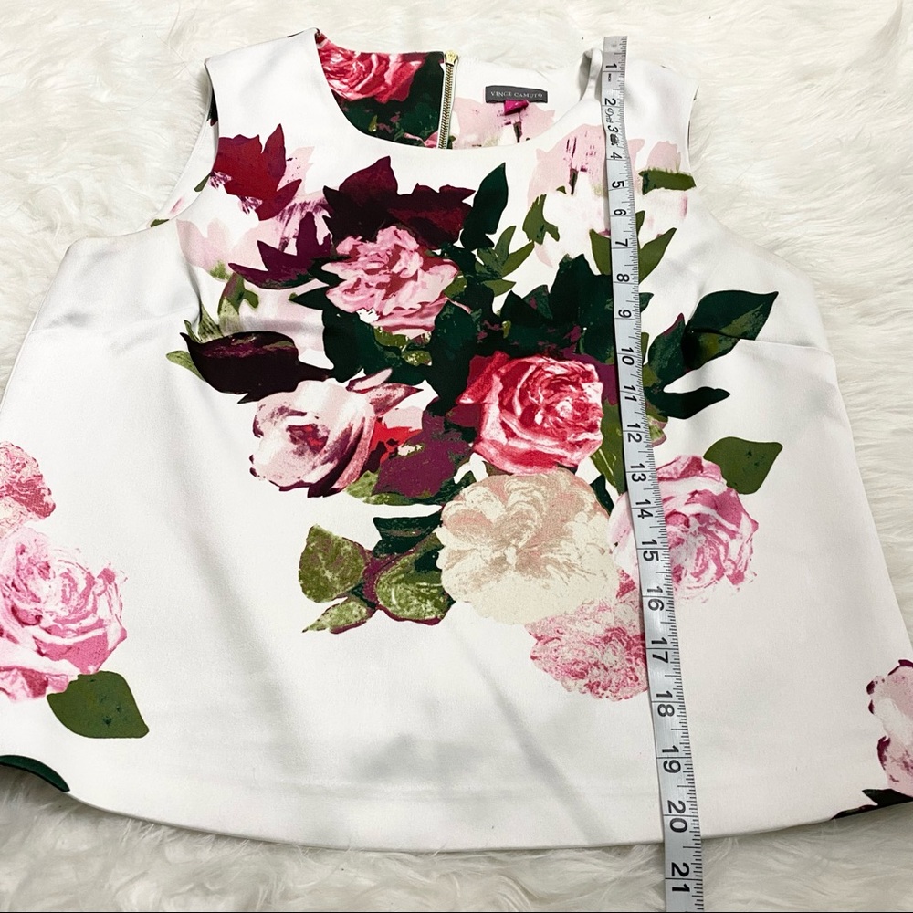 VINCE CAMUTO Floral Blouse - Picture 4 of 7